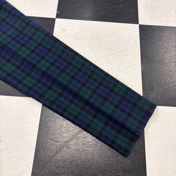 Vintage USA Pendleton Petite Black Watch Tartan Wool Blazer Pants Suit Set 26" - Picture 14 of 16
